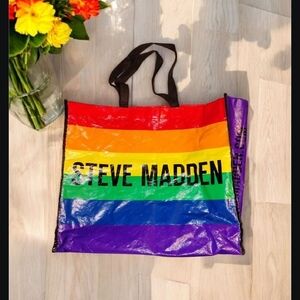Steve Madden Rainbow Tote Bag